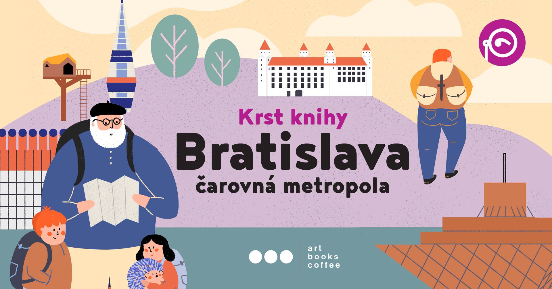 Krst knihy Bratislava – čarovné mesto